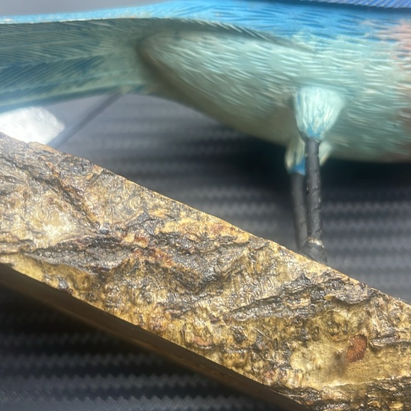 Hand Carved Hand Painted Fine Collection Wood Decoy Shore Bird Vintage - Picture 6 of 15